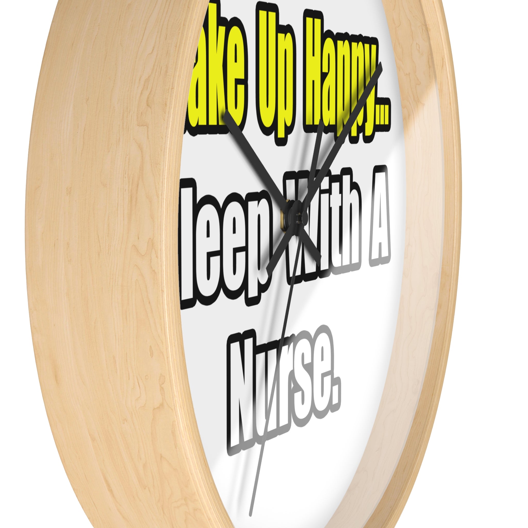 Sleep With a Nurse - Wall Clock