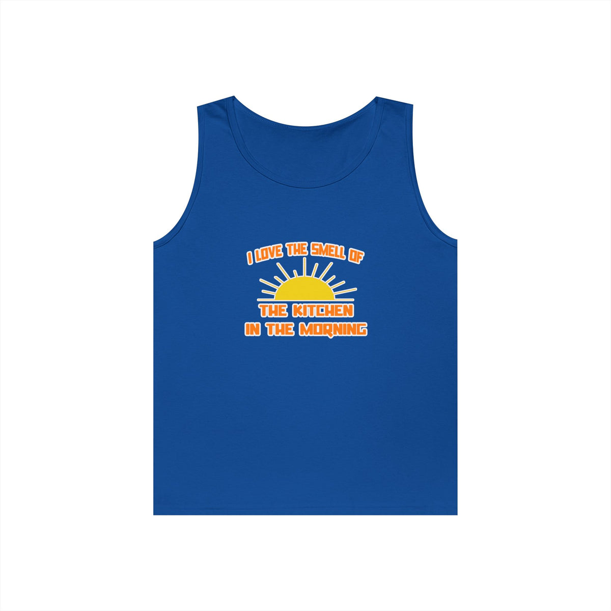 Smell of The Kitchen in the Morning - Unisex Heavy Cotton Tank Top