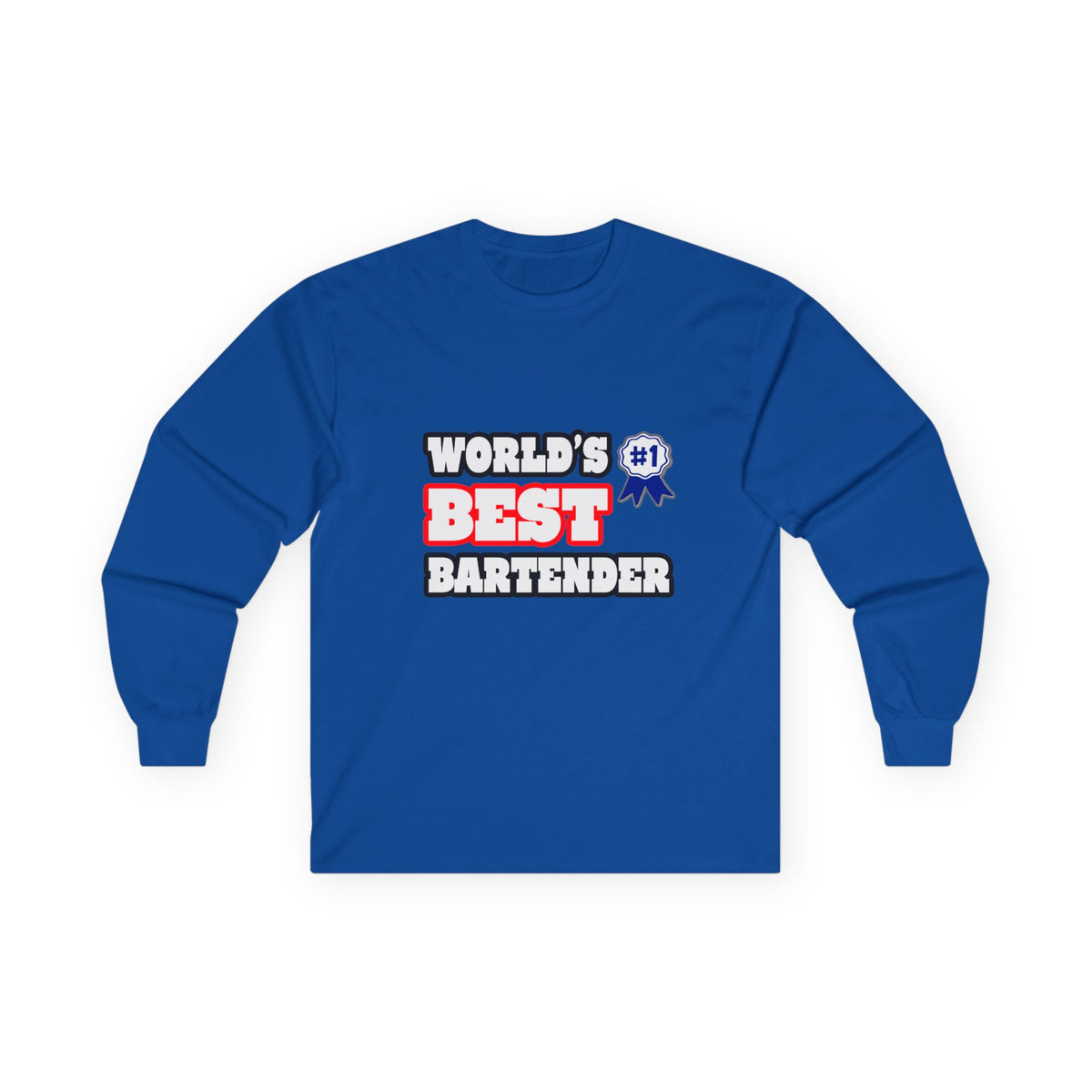 World's Best Bartender - Unisex Ultra Cotton Long Sleeve Tee