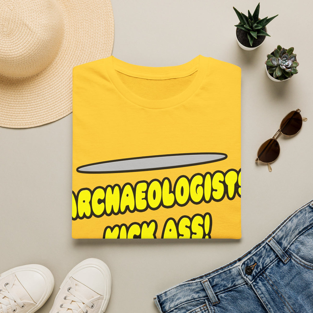 Archaeologists Kick Ass! - Unisex Softstyle T-Shirt