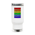 Rainbow Engineer - Stainless Steel Travel Mug with Handle, 14oz