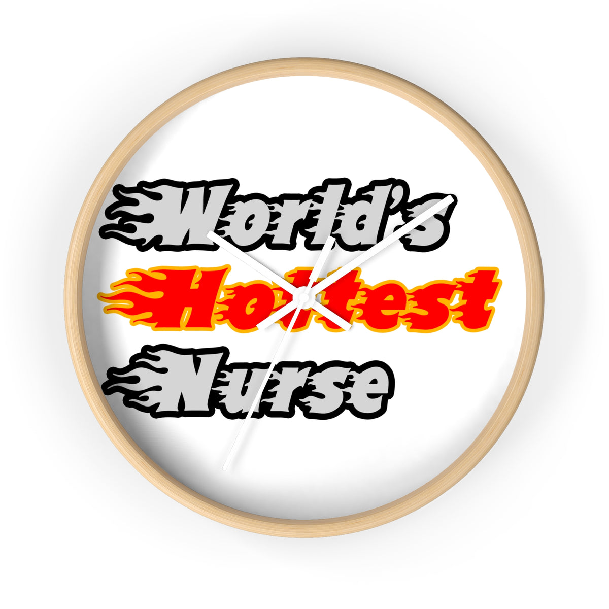 World's Hottest Nurse - Wall Clock