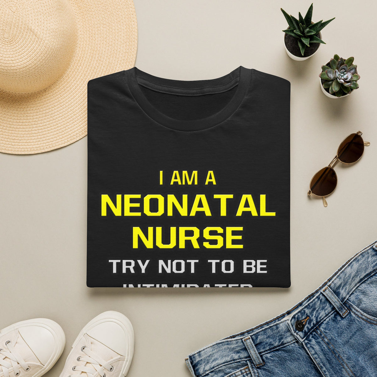 Neonatal Nurse...Superior Intelligence - Unisex Softstyle T-Shirt
