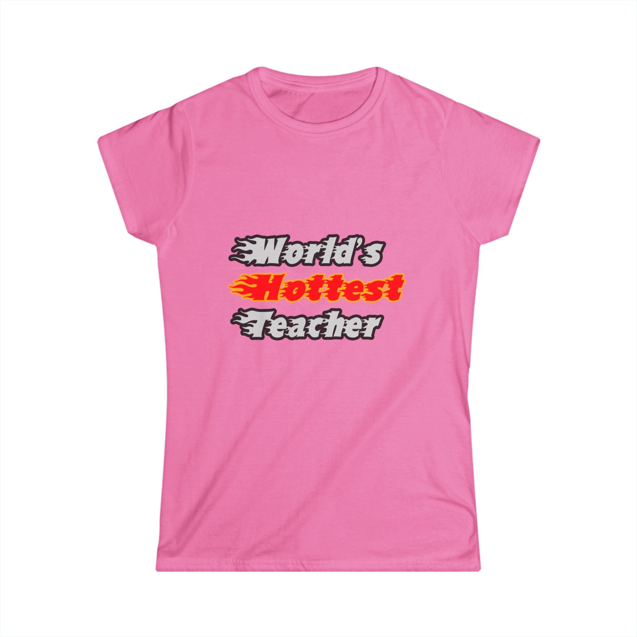 World's Hottest Teacher - Women's Softstyle Tee