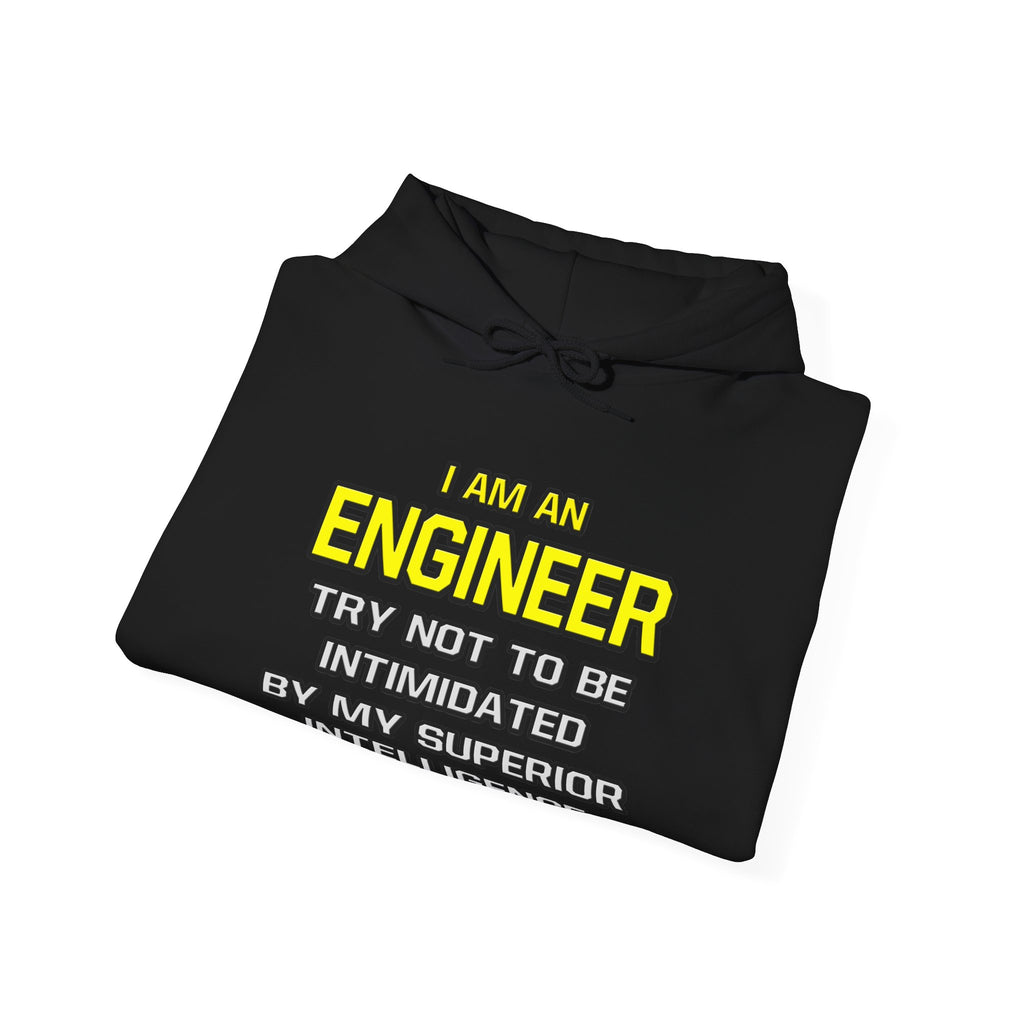 Engineer...Superior Intelligence - Unisex Heavy Blend™ Hooded Sweatshirt