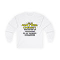 Analytical Chemist...Superior Intelligence - Unisex Ultra Cotton Long Sleeve Tee