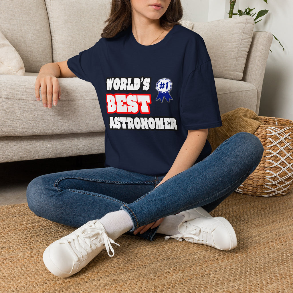 World's Best Astronomer - Unisex Softstyle T-Shirt