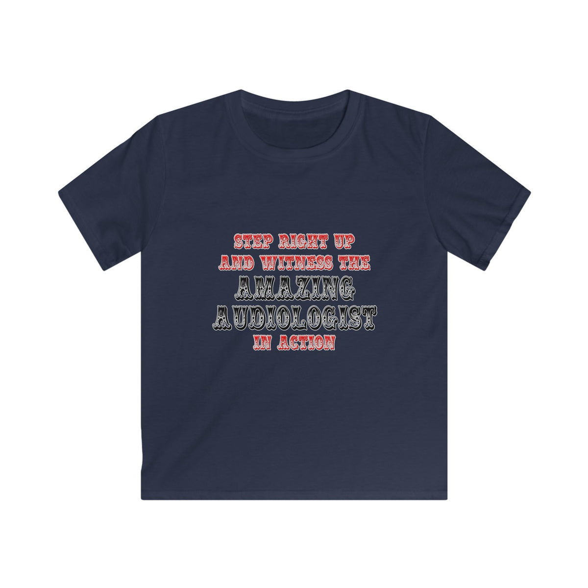 Amazing Audiologist In Action - Kids Softstyle Tee