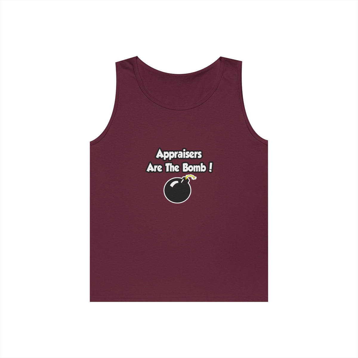 Appraisers Are The Bomb! - Unisex Heavy Cotton Tank Top