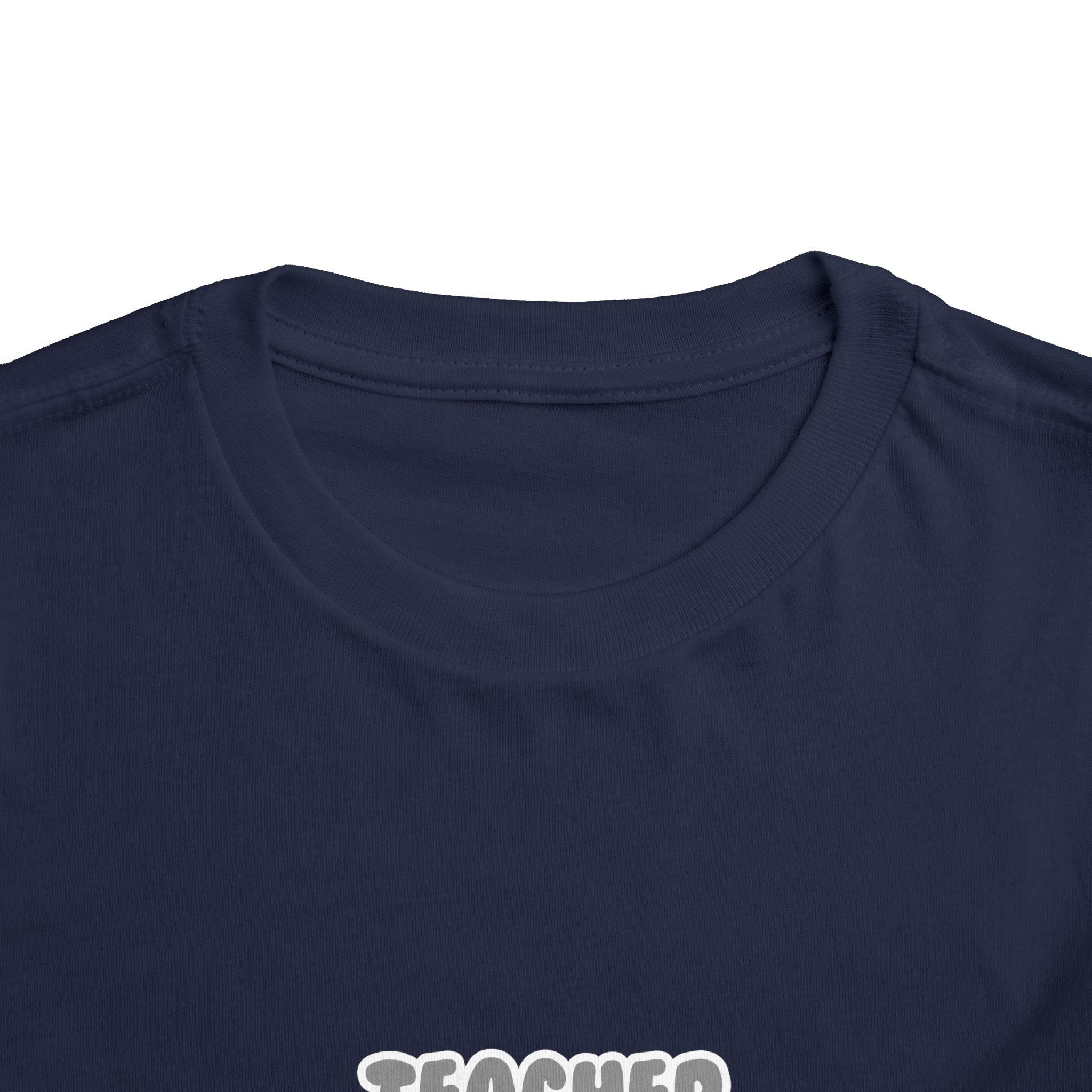 Teacher ... Will Work For Ice Cream - Toddler Short Sleeve Tee