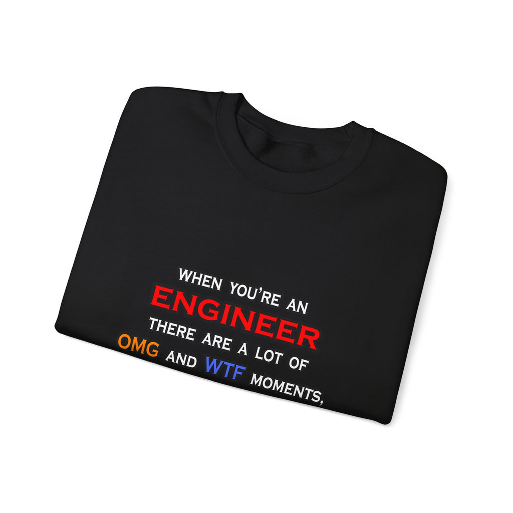 Engineer ... OMG WTF LOL - Unisex Heavy Blend™ Crewneck Sweatshirt