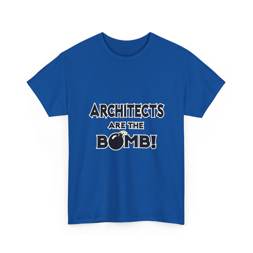 Architects Are The Bomb! - Unisex Heavy Cotton Tee