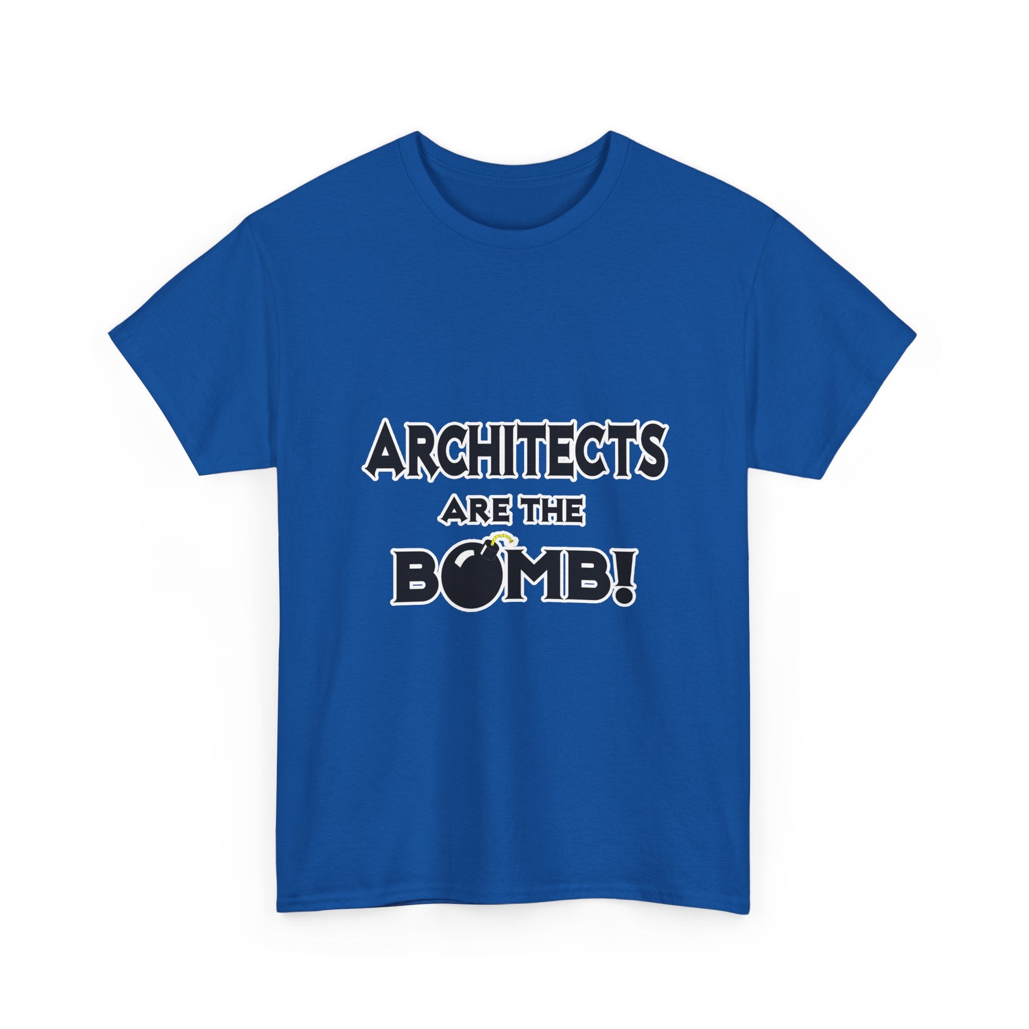 Architects Are The Bomb! - Unisex Heavy Cotton Tee