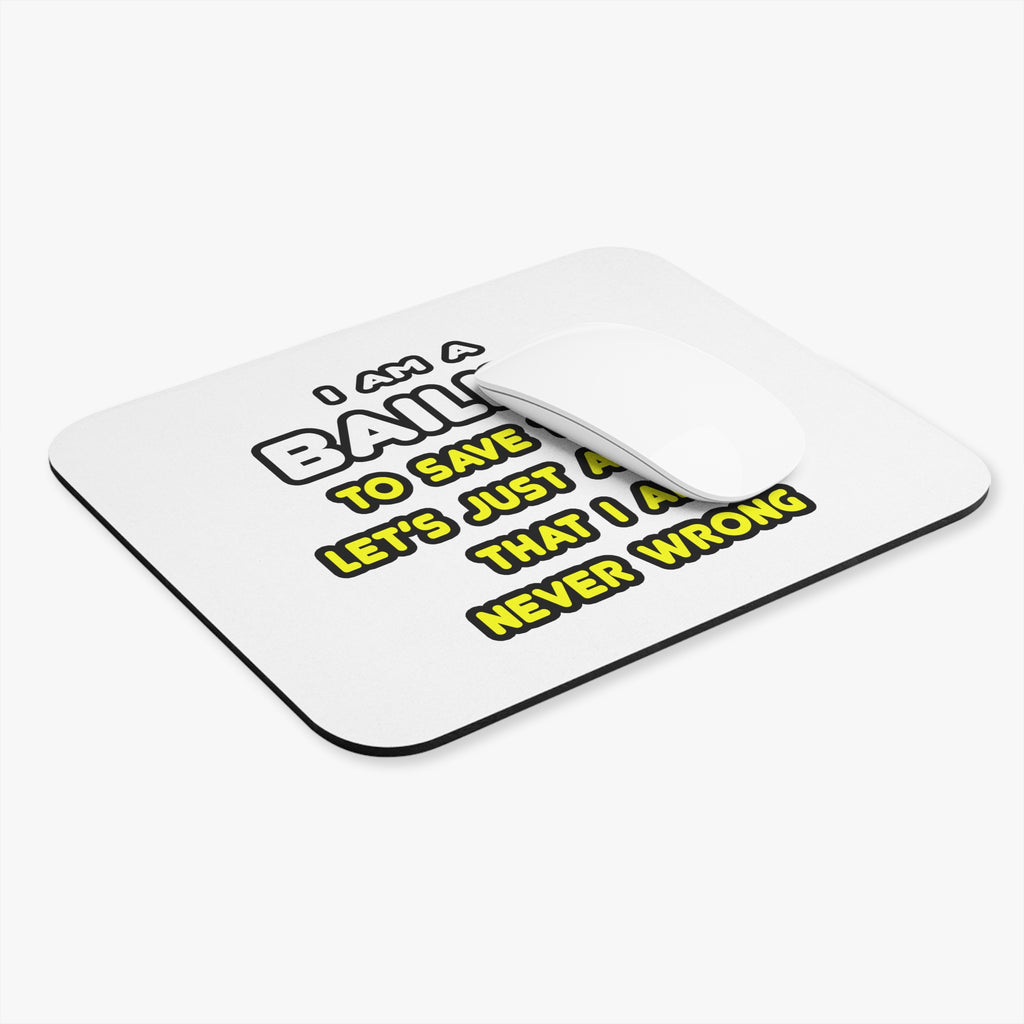 Funny Bailiff T Shirts and Gifts - Mouse Pad (Rectangle)