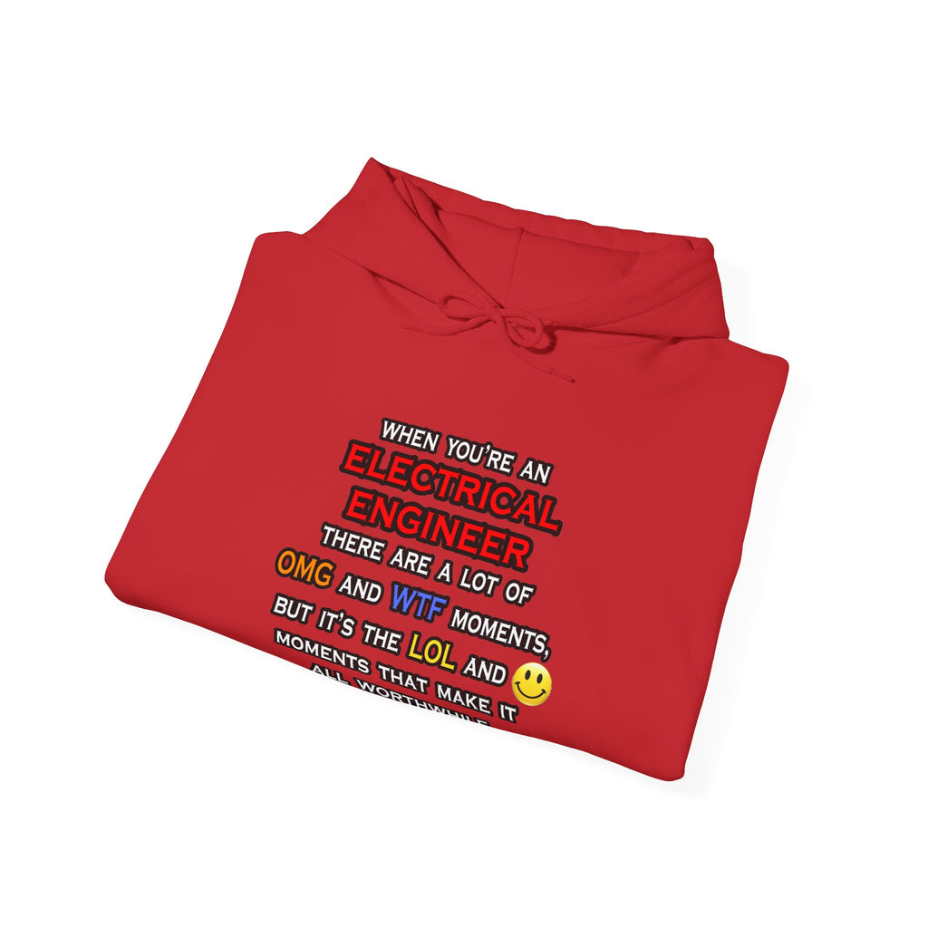Funny Electrical Engineer ... OMG WTF LOL - Unisex Heavy Blend™ Hooded Sweatshirt