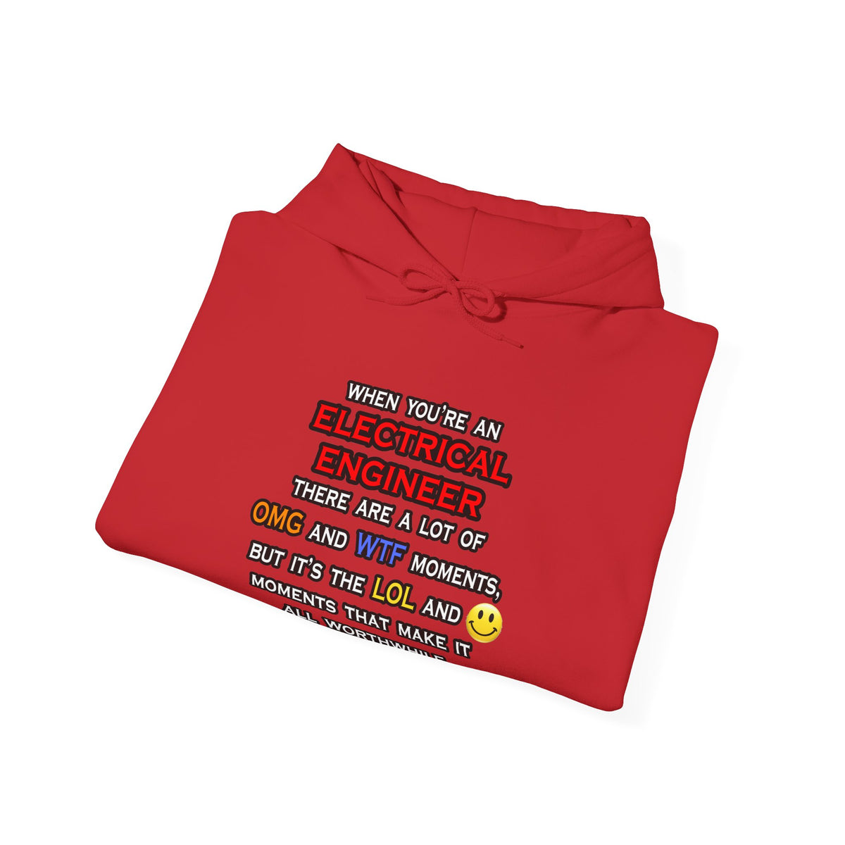 Funny Electrical Engineer ... OMG WTF LOL - Unisex Heavy Blend™ Hooded Sweatshirt