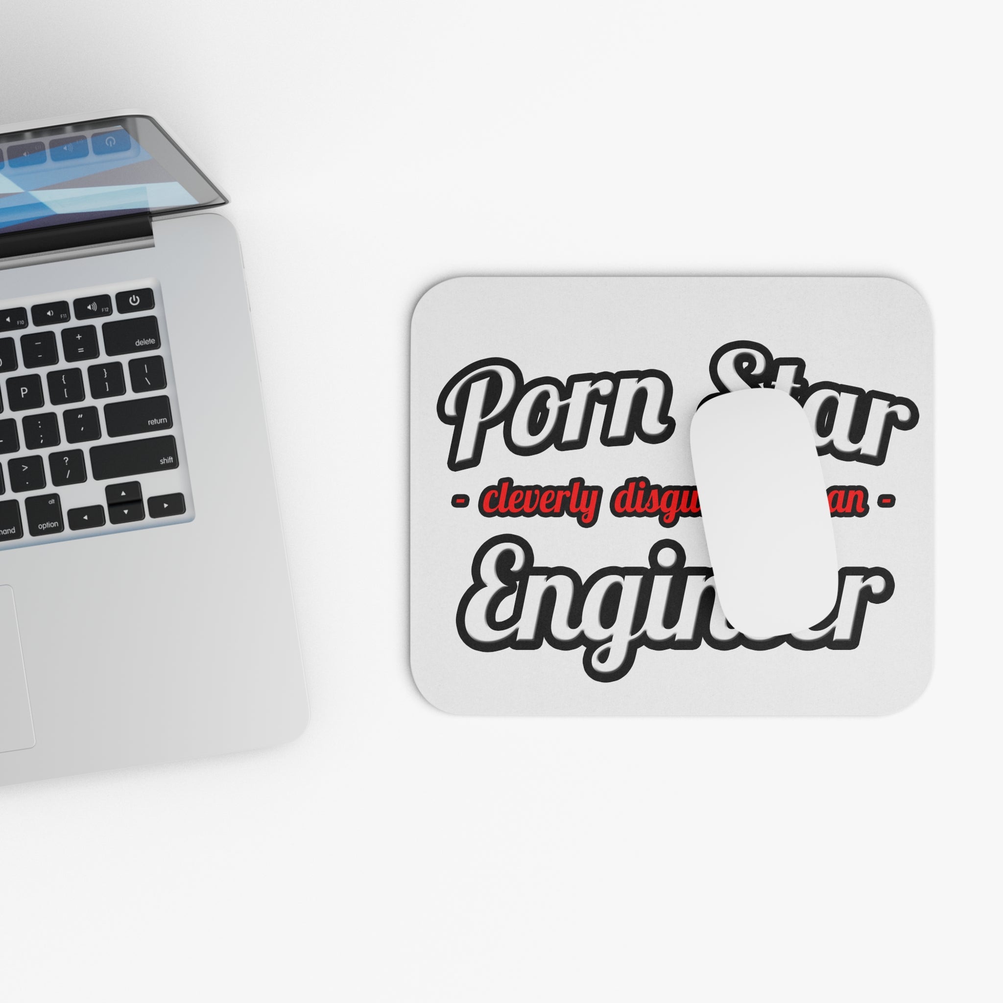 Porn Star...Engineer - Mouse Pad (Rectangle)