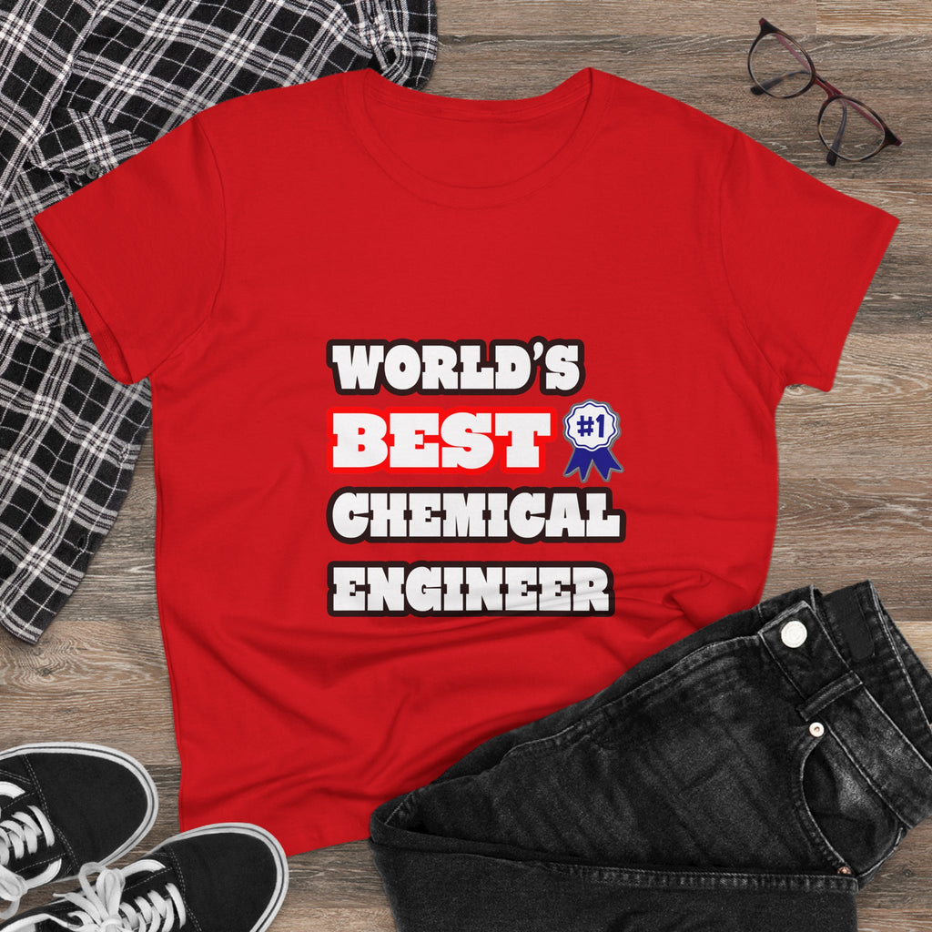 World's Best Chemical Engineer - Women's Midweight Cotton Tee