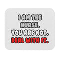 Deal With It ... Funny Nurse - Mouse Pad (Rectangle)