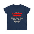 Electrical Engineer...Work My Magic - Women's Midweight Cotton Tee