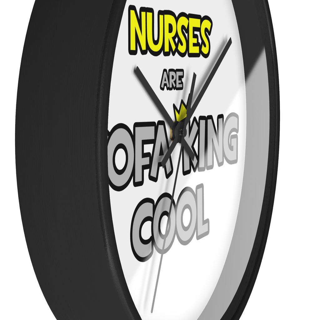 Nurses Are Sofa King Cool - Wall Clock