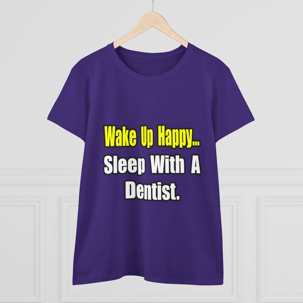 Sleep With Dentist - Women's Midweight Cotton Tee