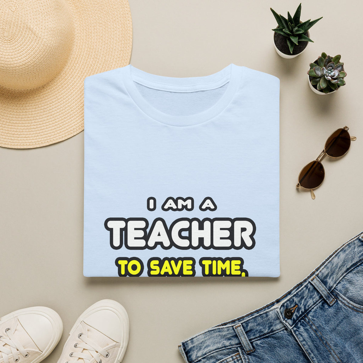 Funny Teacher T Shirts and Gifts - Unisex Softstyle T-Shirt