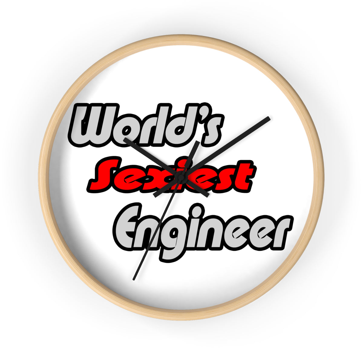 World's Sexiest Engineer - Wall Clock