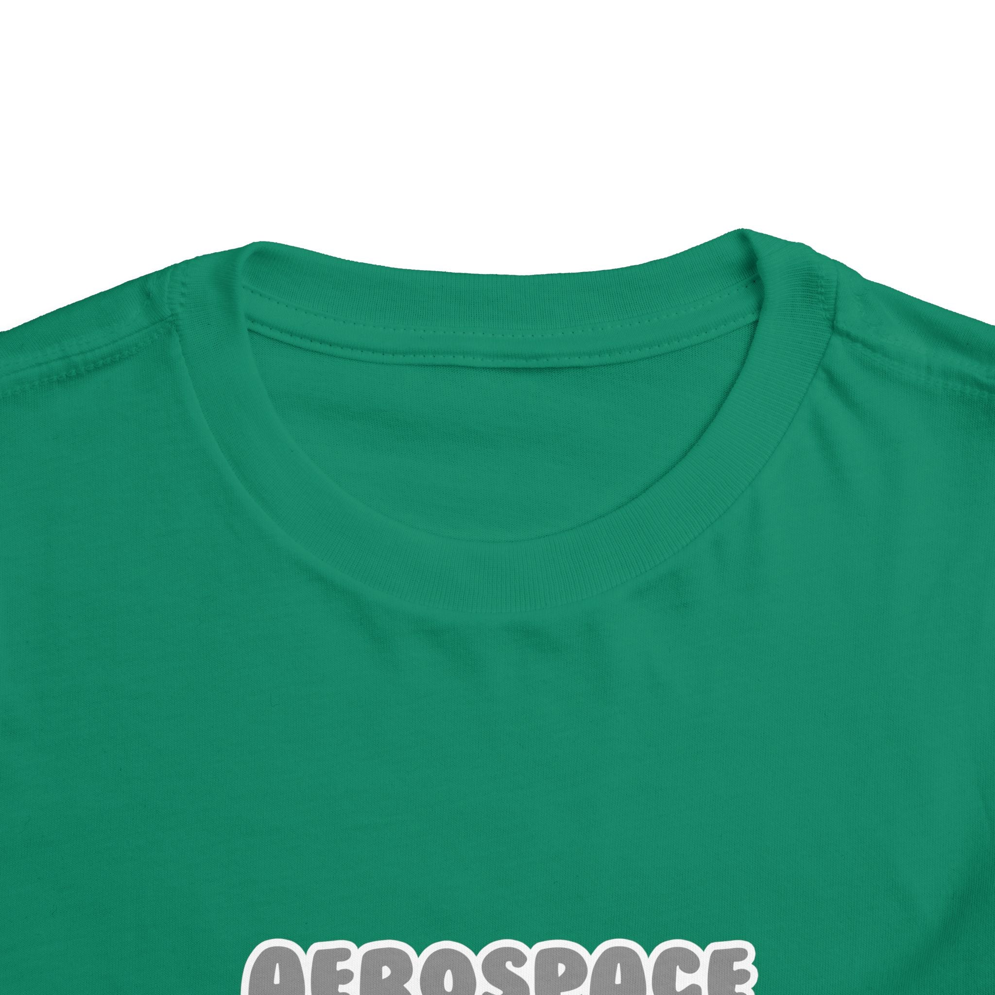 Aerospace Engineer ... Will Work For Ice Cream - Toddler Short Sleeve Tee