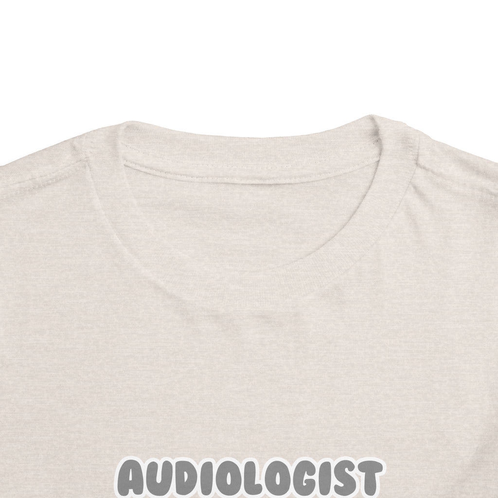 Audiologist ... Will Work For Ice Cream - Toddler Short Sleeve Tee