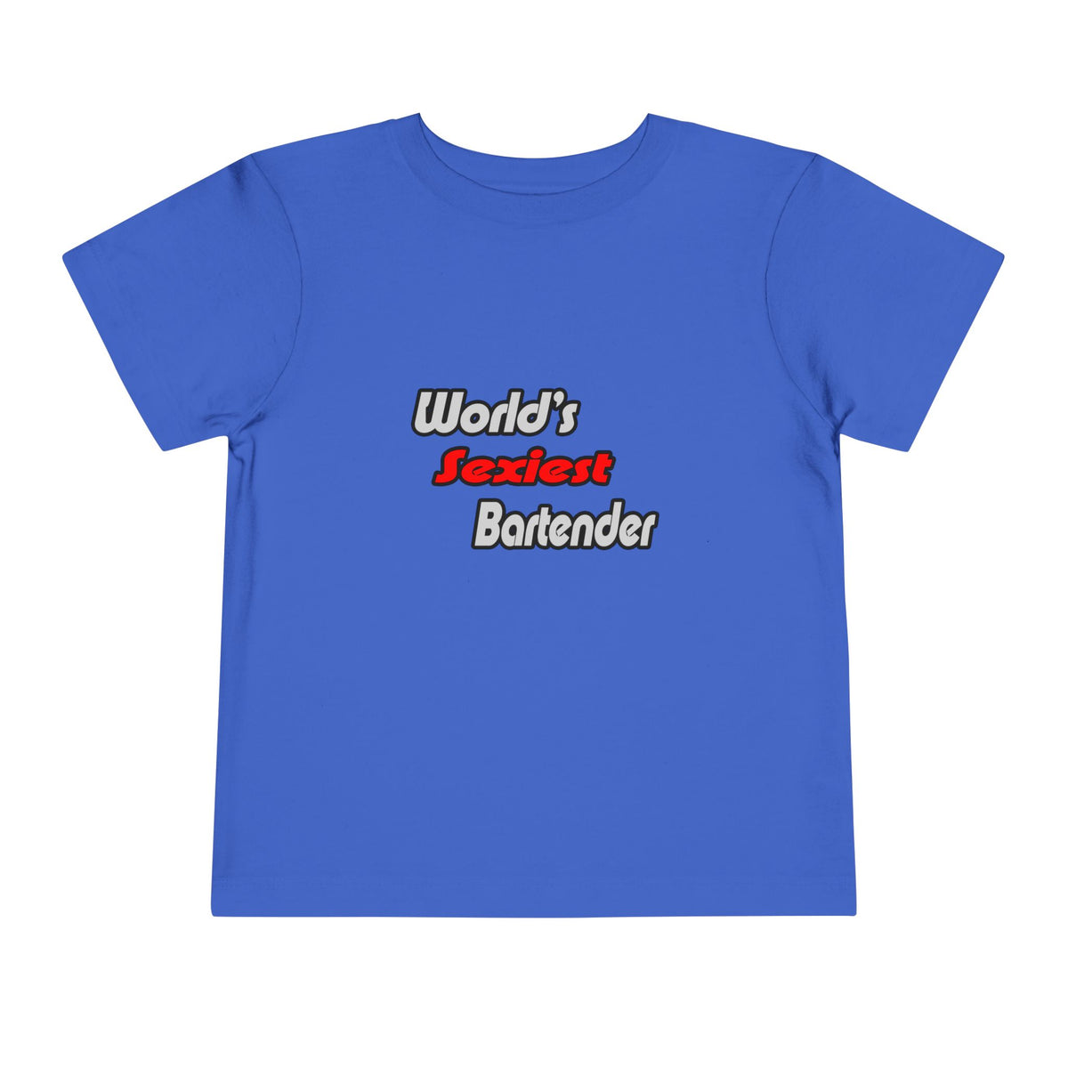 World's Sexiest Bartender - Toddler Short Sleeve Tee