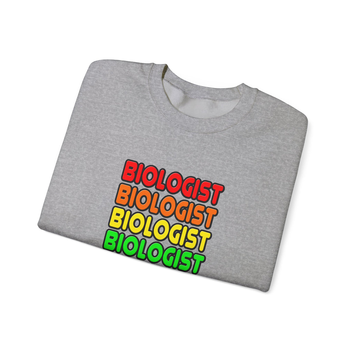 Rainbow Biologist - Unisex Heavy Blend™ Crewneck Sweatshirt