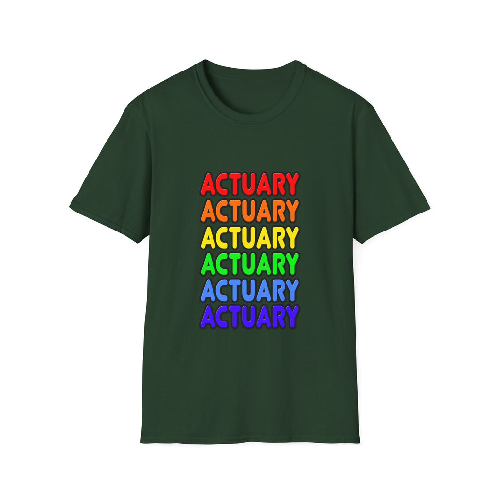 Rainbow Actuary - Unisex Softstyle T-Shirt