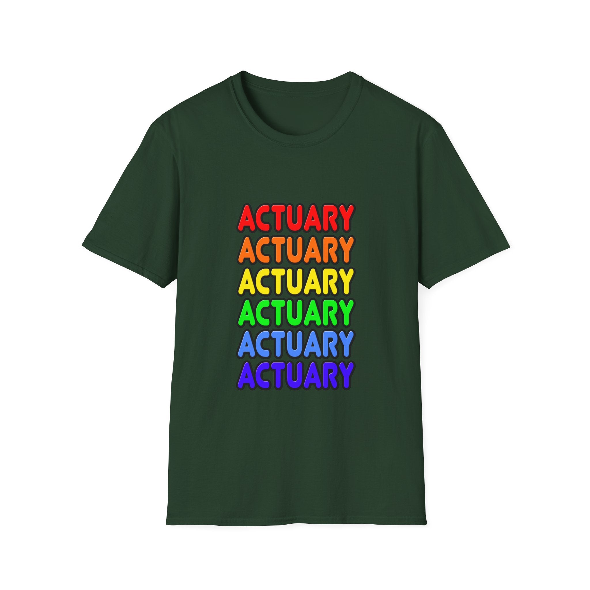 Rainbow Actuary - Unisex Softstyle T-Shirt