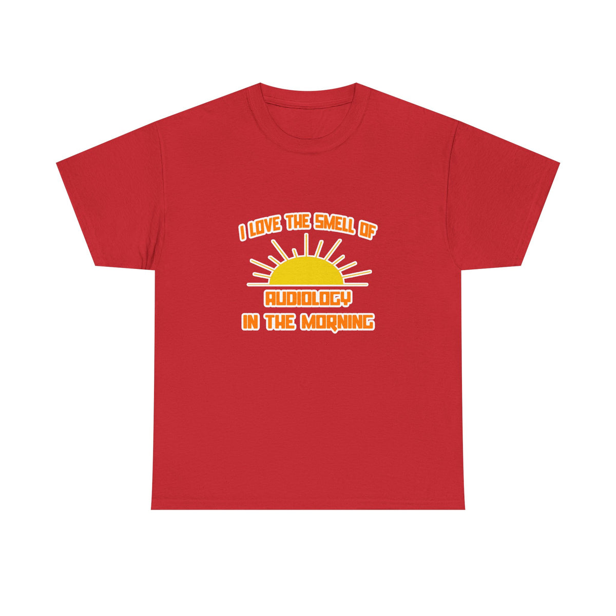 Smell of Audiology in the Morning - Unisex Heavy Cotton Tee