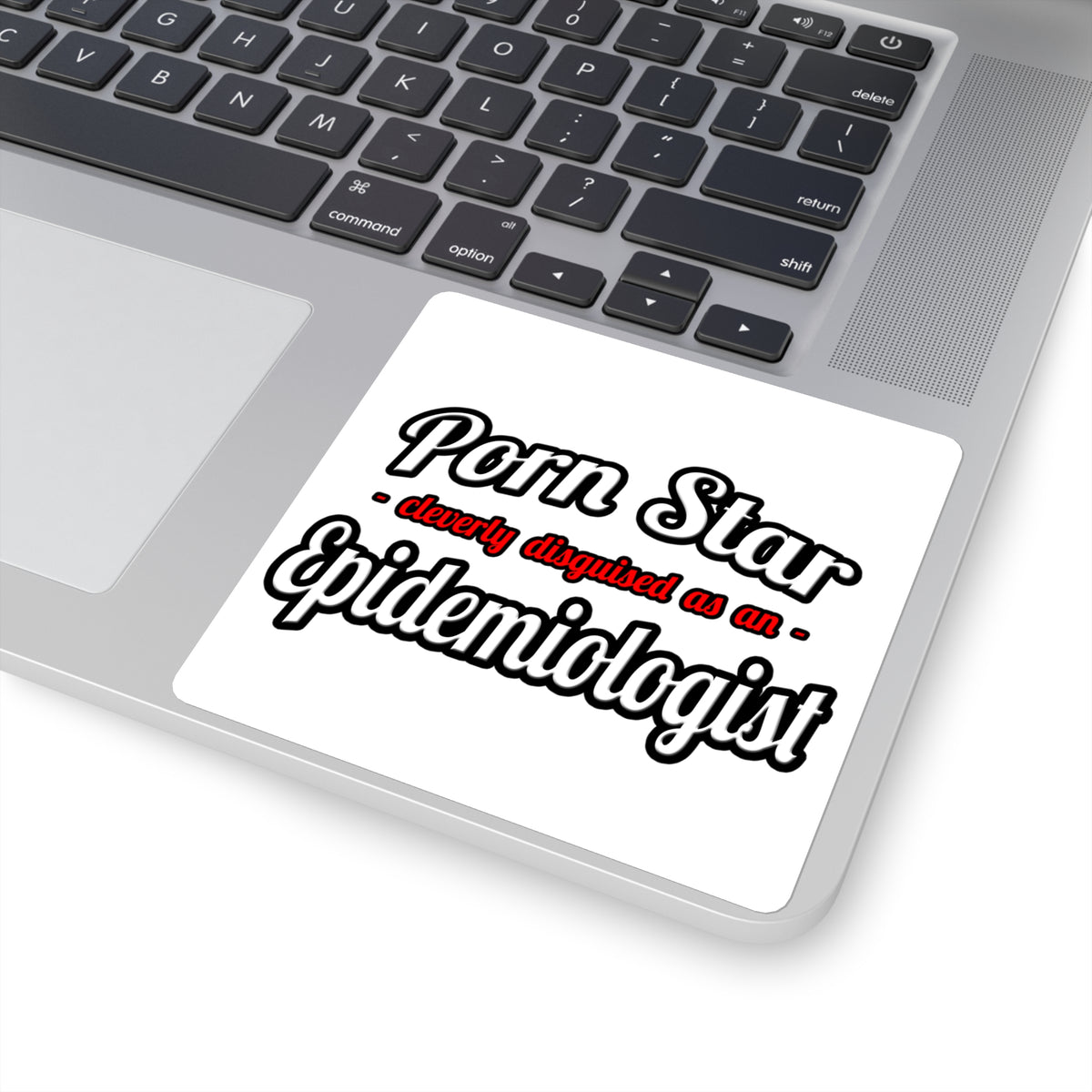 Porn Star...Epidemiologist - Square Stickers