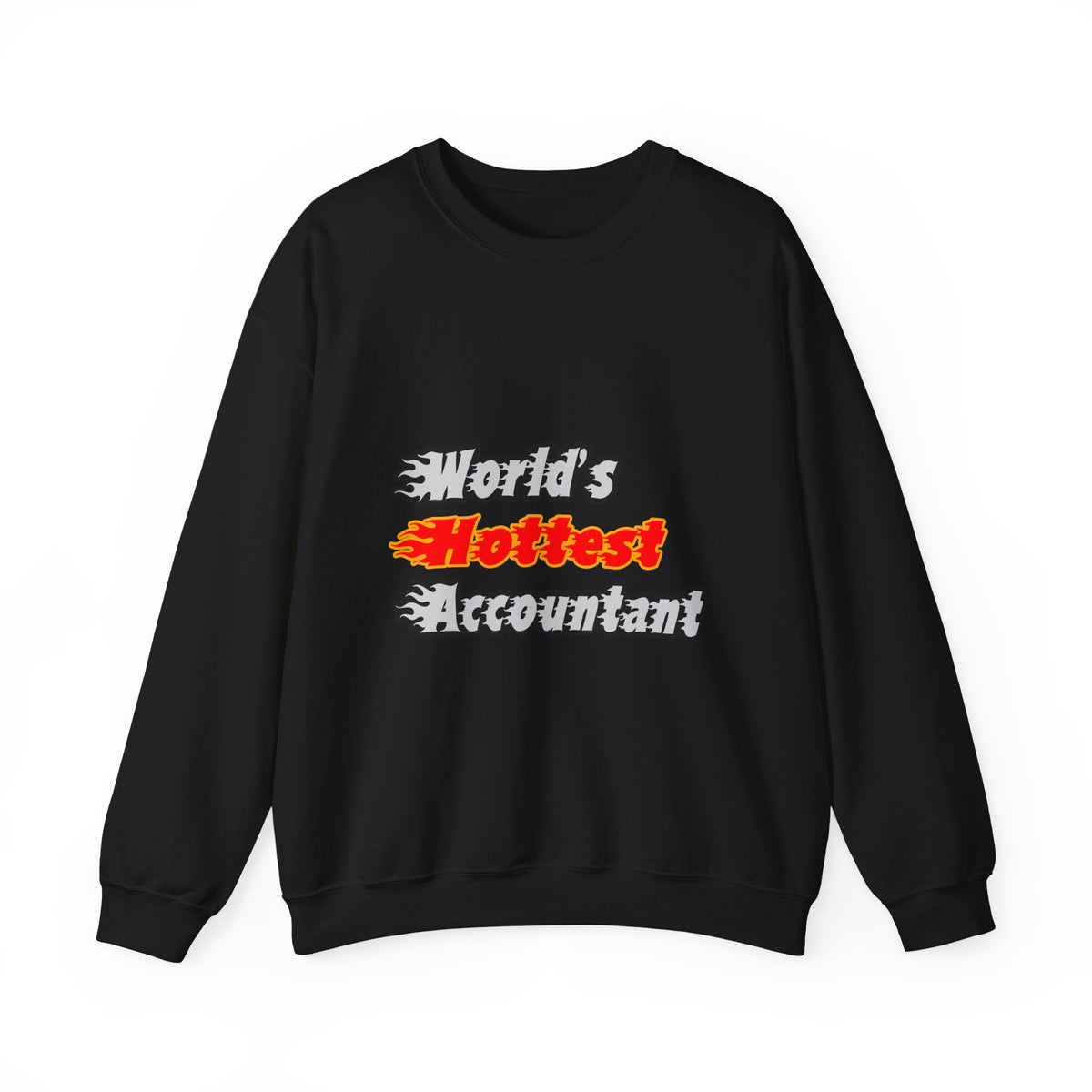World's Hottest Accountant - Unisex Heavy Blend™ Crewneck Sweatshirt