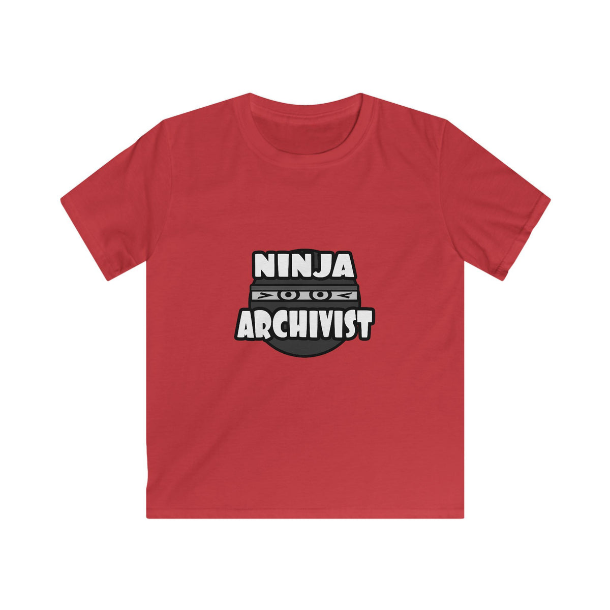 Ninja Archivist - Kids Softstyle Tee