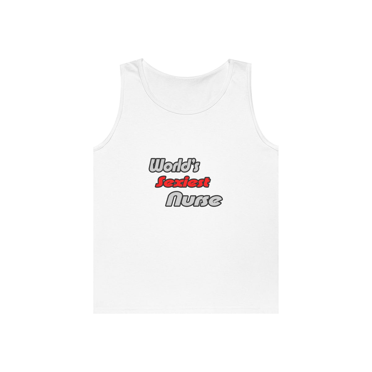 World's Sexiest Nurse - Unisex Heavy Cotton Tank Top