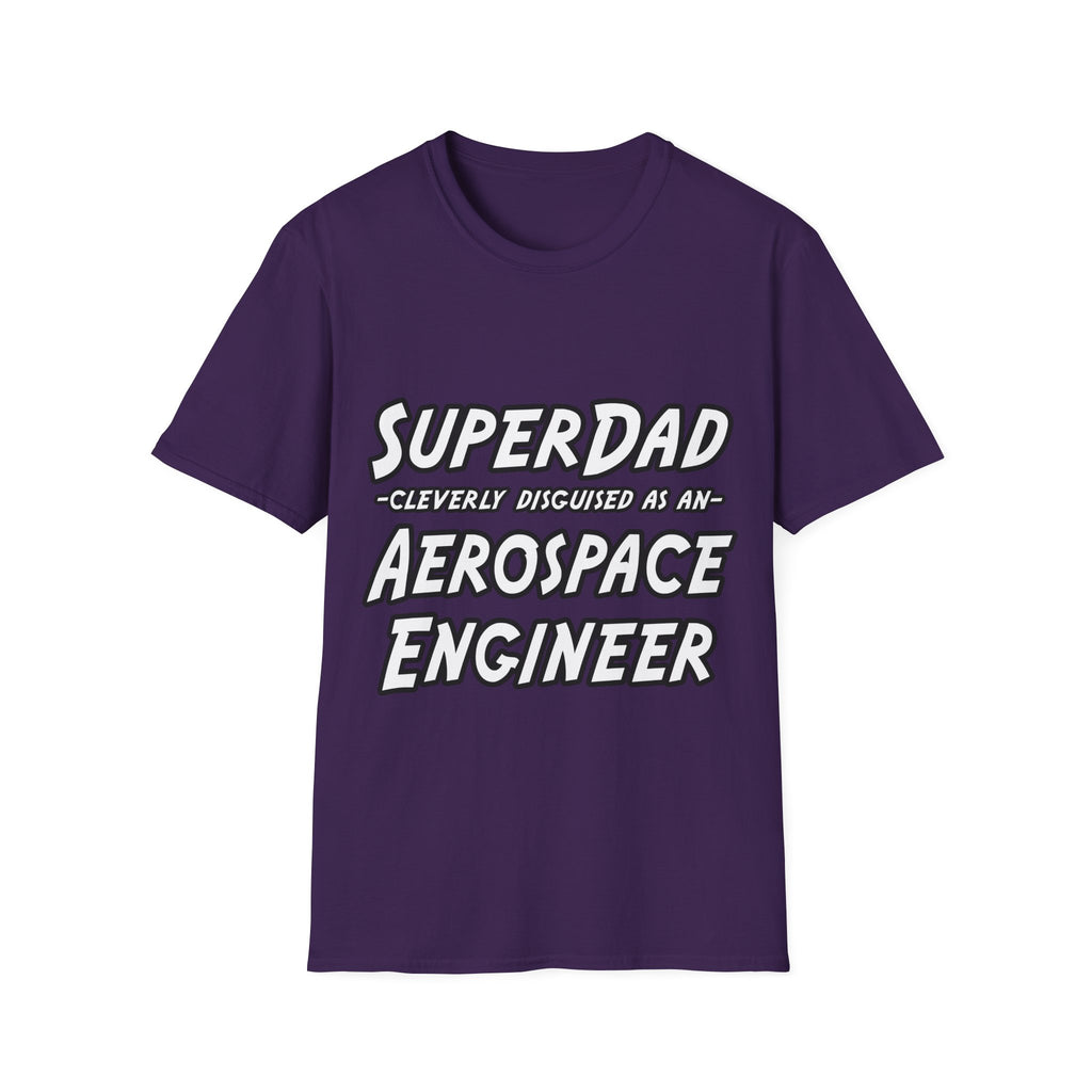 SuperDad...Aerospace Engineer - Unisex Softstyle T-Shirt