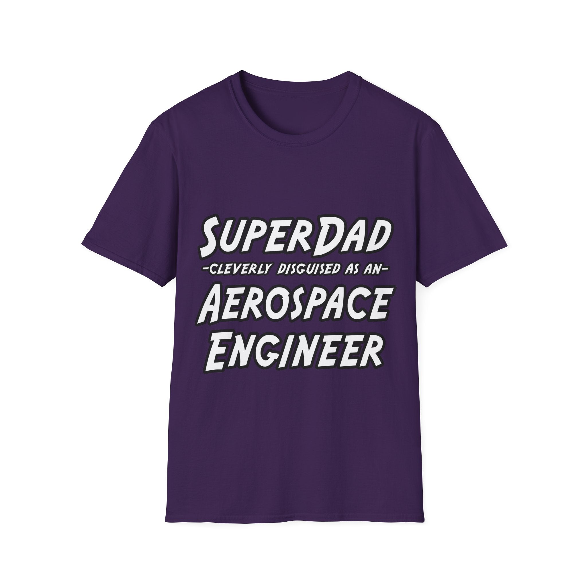 SuperDad...Aerospace Engineer - Unisex Softstyle T-Shirt