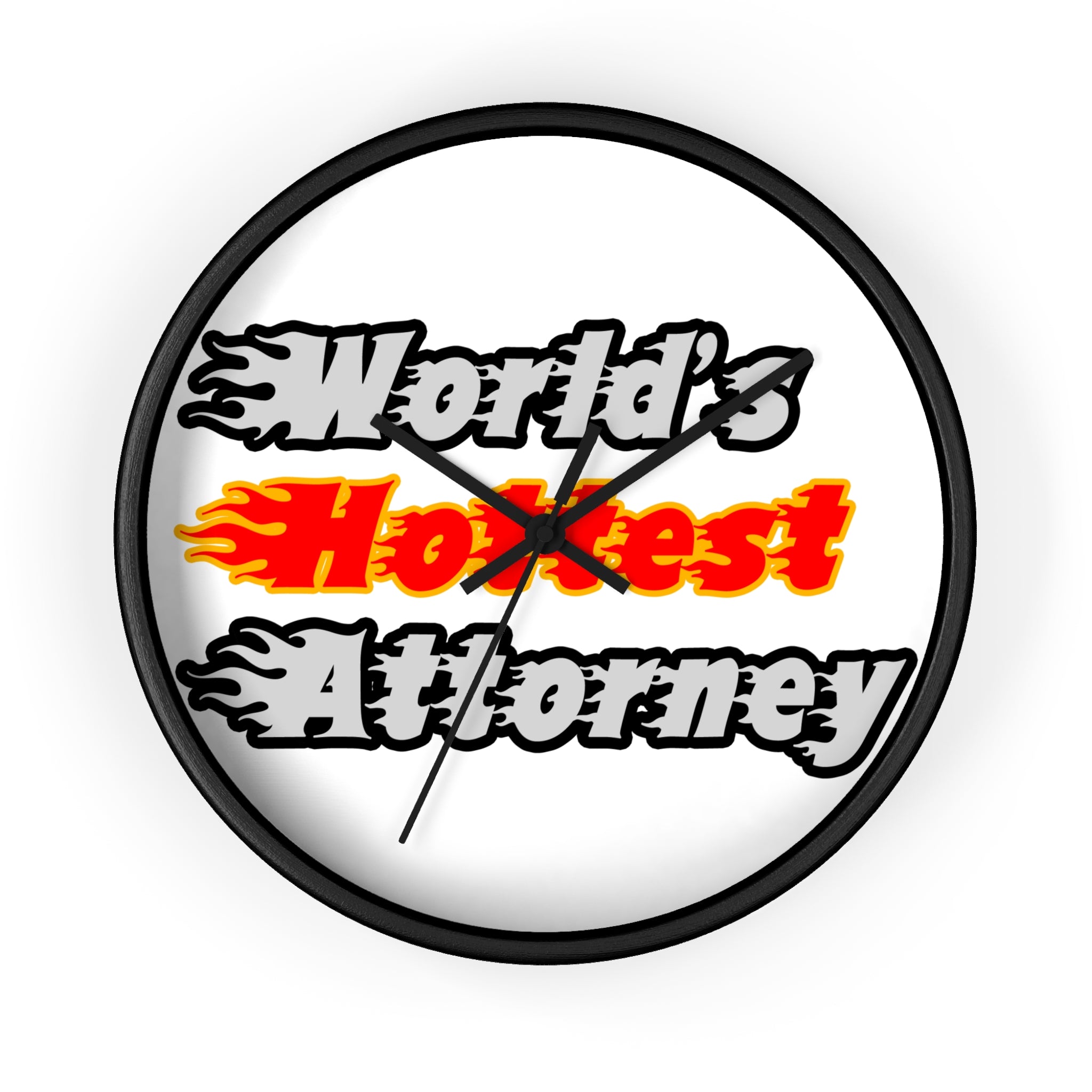 World's Hottest Attorney - Wall Clock