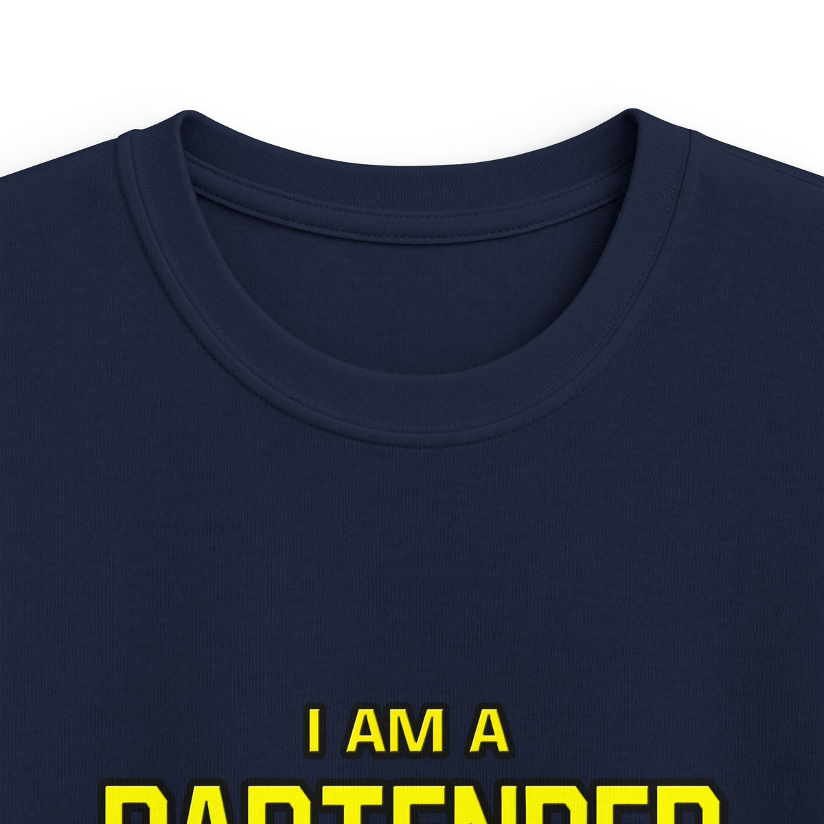 Bartender...Superior Intelligence - Kids Softstyle Tee