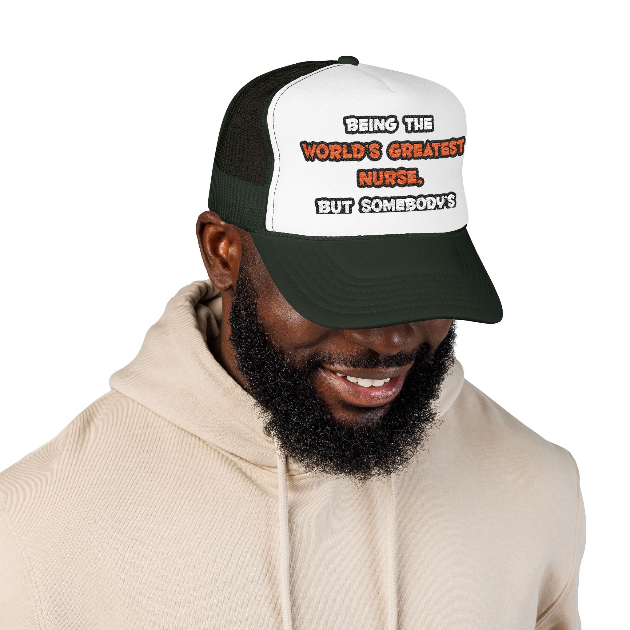 World's Greatest Nurse Joke - Foam Trucker Hat