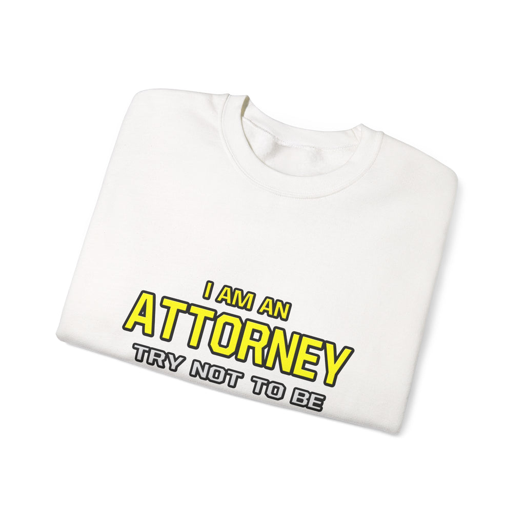 Attorney...Superior Intelligence - Unisex Heavy Blend™ Crewneck Sweatshirt
