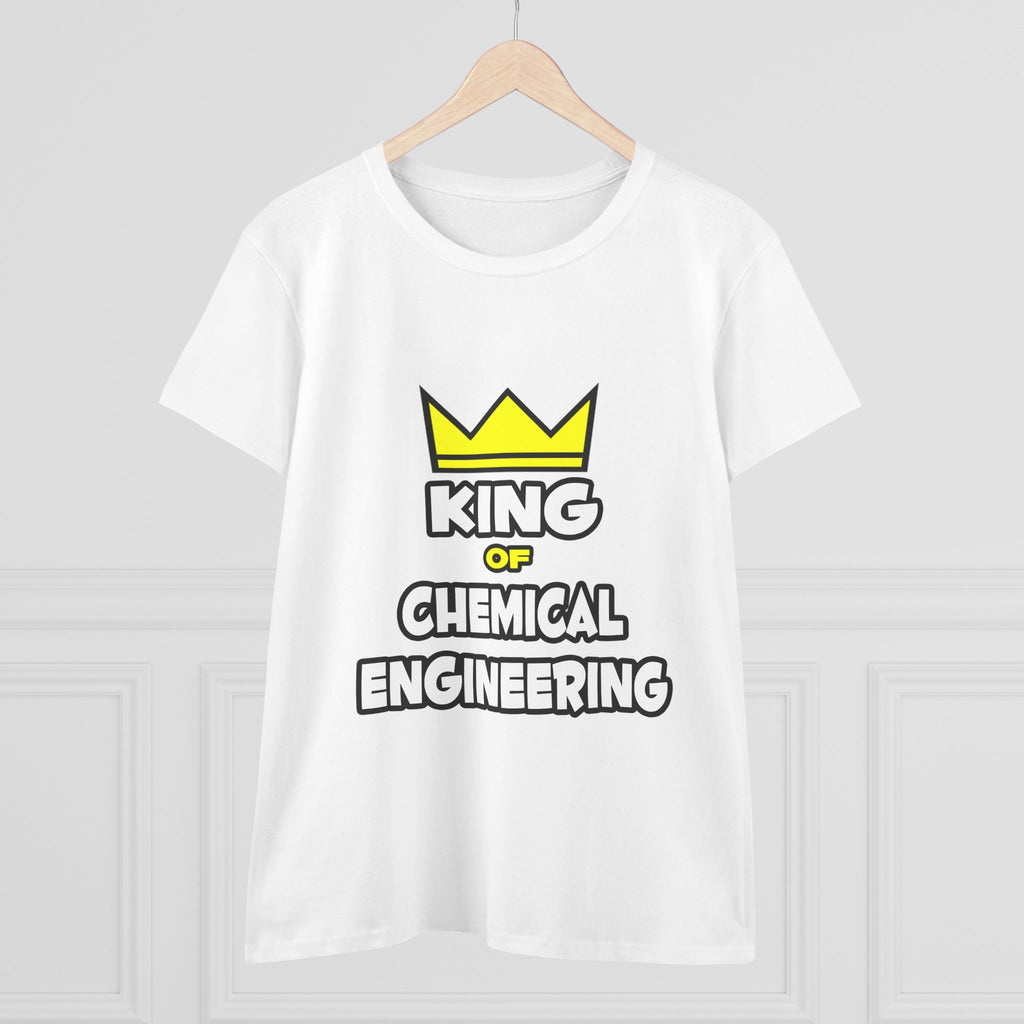 King of Chemical Engineering (2) - Women's Midweight Cotton Tee