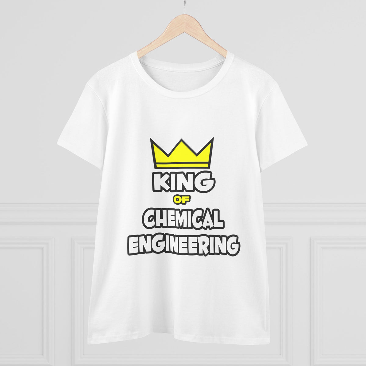 King of Chemical Engineering (2) - Women's Midweight Cotton Tee