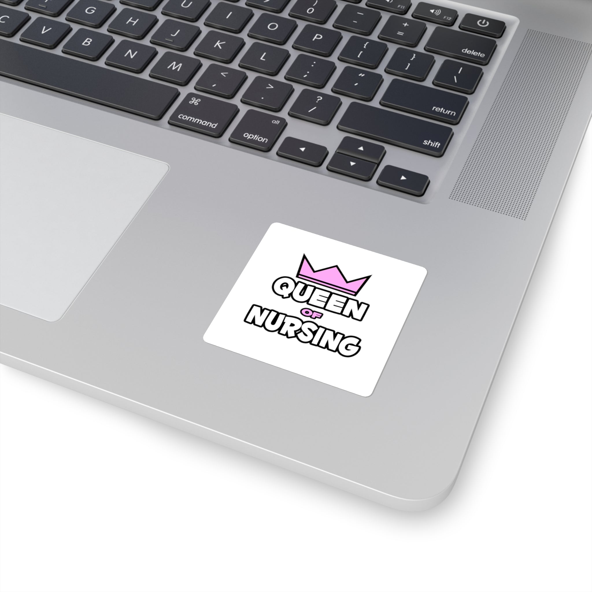 Queen of Nursing - Square Stickers