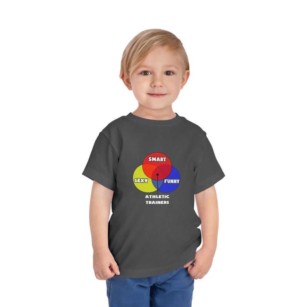 Venn Diagram .. Athletic Trainers - Toddler Short Sleeve Tee