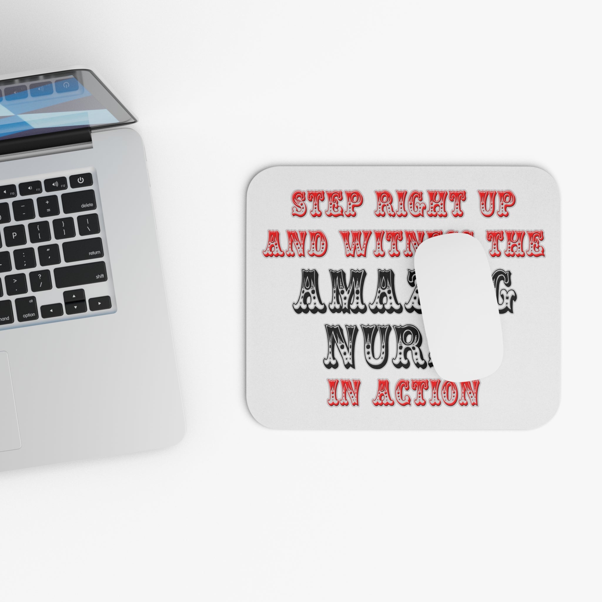 Amazing Nurse In Action - Mouse Pad (Rectangle)